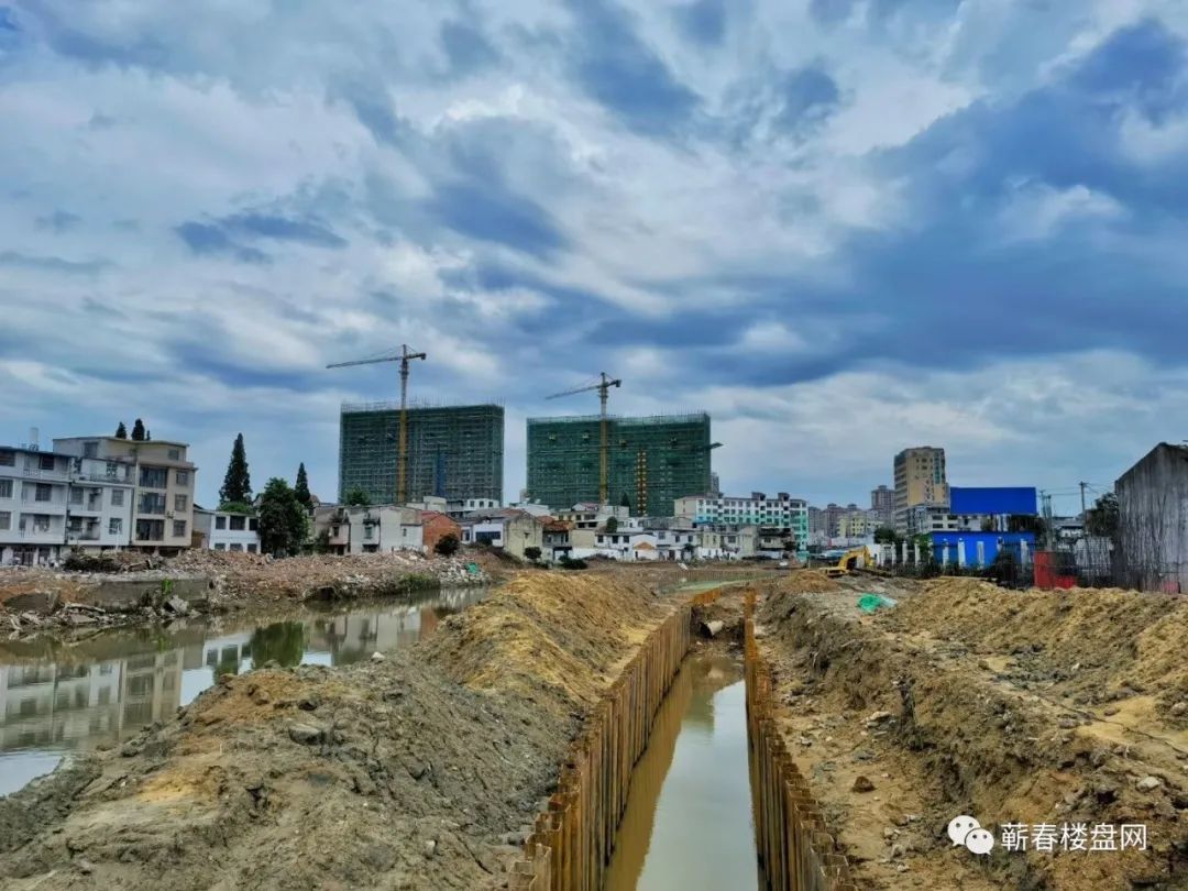 2021年4月26日,雷溪河二期进入全面建设模式.